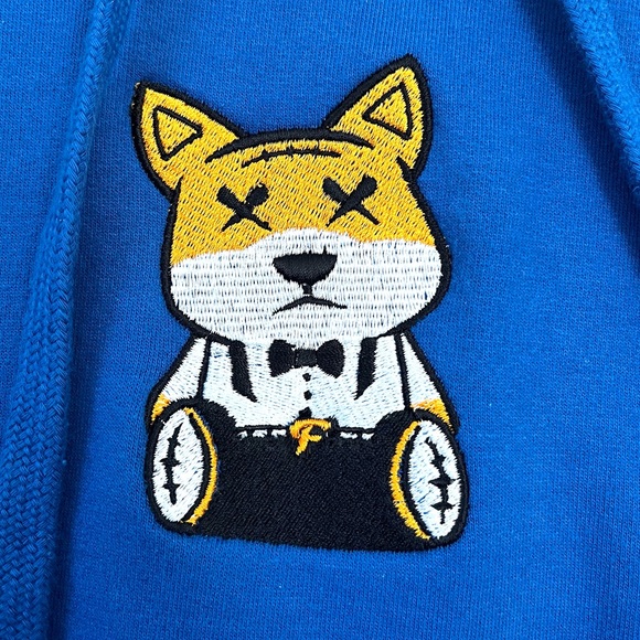 Rich and Lonely X Formal Blue Sweatshirt Hoodie sz M - Picture 11 of 11